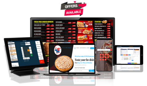 EPOS for takeaway with online ordering